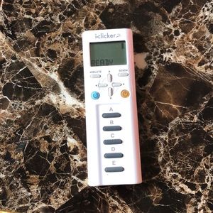 iclicker2 with batteries!